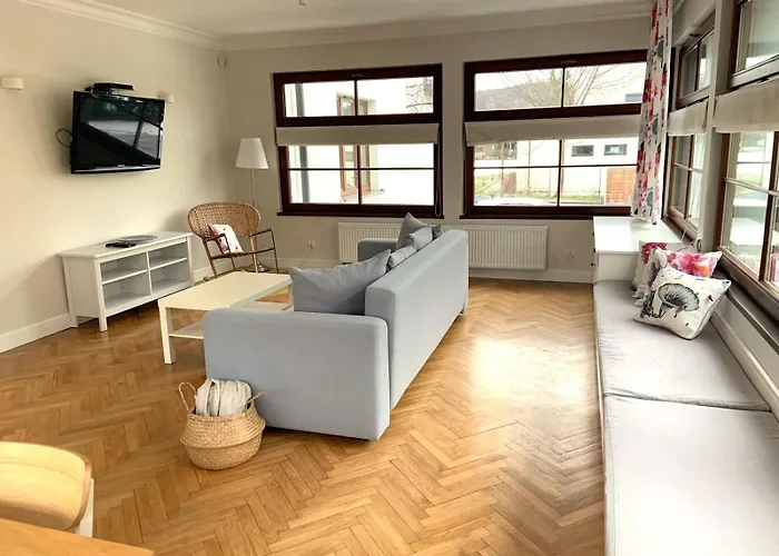 Apartament Allegra Z Ogrodem I Salą Zabaw ,darmowy Parking I Leżaki, 5minut Do Morza