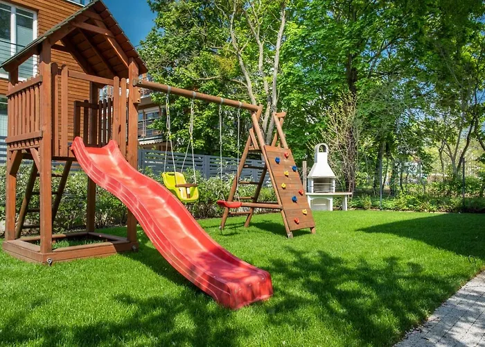 Allegra Z Ogrodem I Salą Zabaw ,darmowy Parking I Leżaki, 5minut Do Morza *